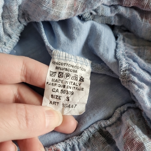 Angela Mara sleeveless cotton blend midi dress size small - Picture 13 of 13